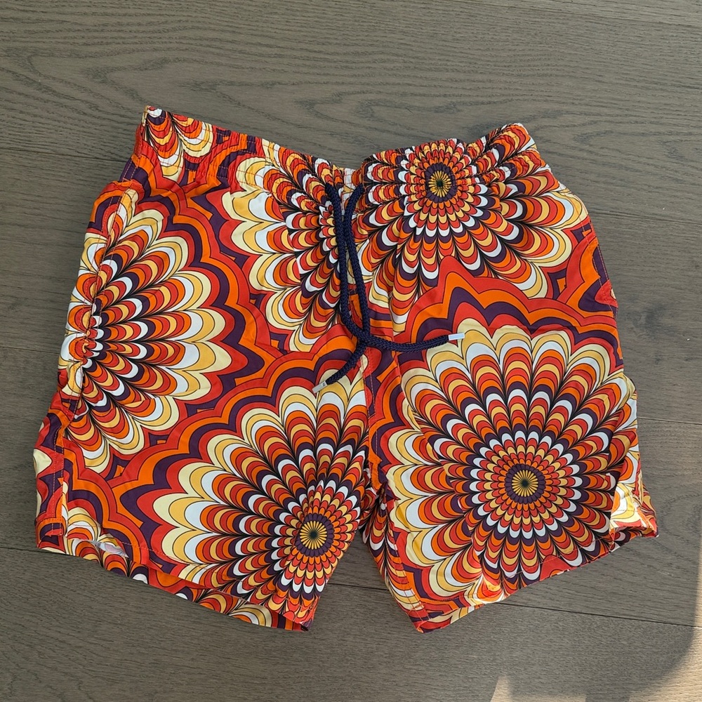 Vilebrequin Patterned Swim Trunks